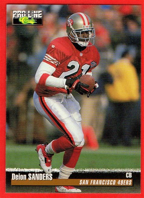 deion sanders sports cards|deion sanders football card price.